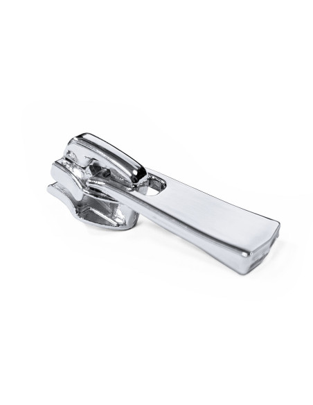 Curseur dune pour fermeture nylon 5 mm - Argent