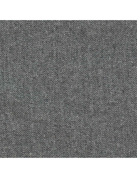 Tissu drap de laine tweed pour manteau - Gris clair