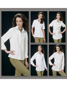 Patron de chemisier - Vogue 8689