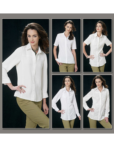 Patron de chemisier - Vogue 8689