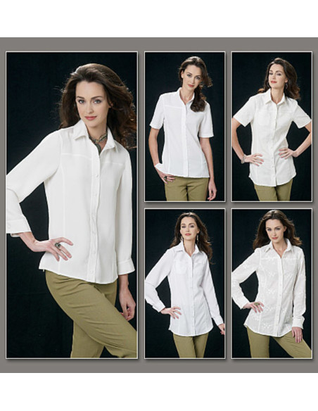 Patron de chemisier - Vogue 8689