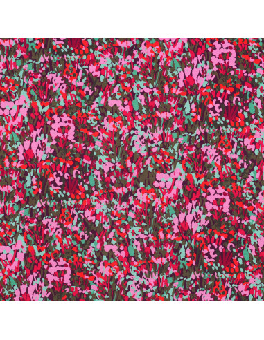 Tissu viscose Nerida Hansen - Colorful garden plum