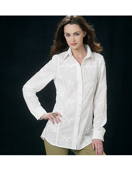 Patron de chemisier - Vogue 8689