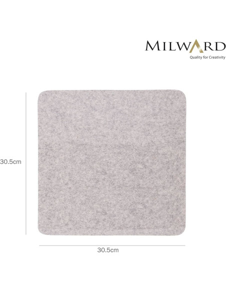 Tapis de repassage en laine 30,5 cm x 30,5 cm Milward