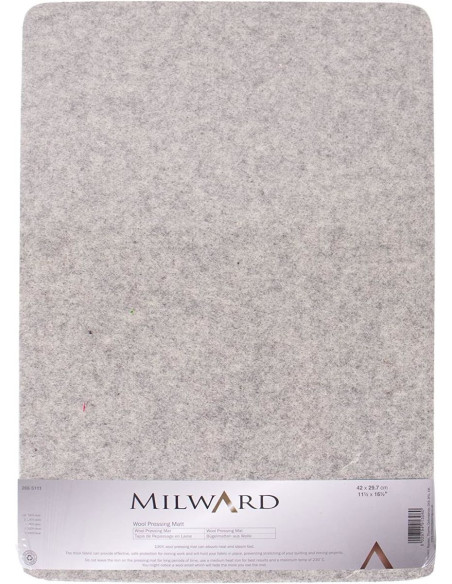 Tapis de repassage en laine 42 cm x 29,7 cm Milward