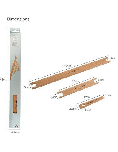 Ensemble d´outils de tissage