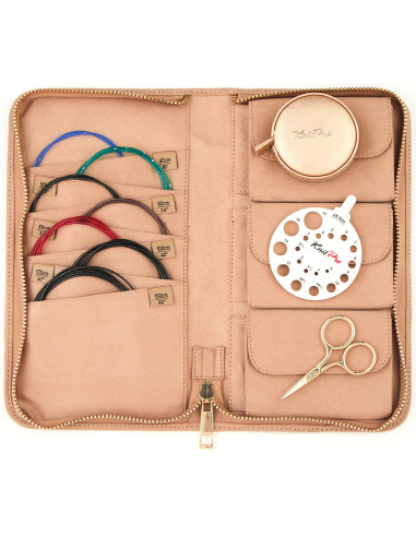 Etui de rangement pour câbles et accessoires KntiPro - Argile