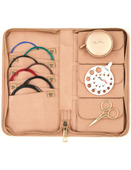 Etui de rangement pour câbles et accessoires KntiPro - Argile