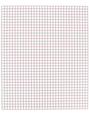 Feuilles de gabarits transparentes quadrillées Bohin