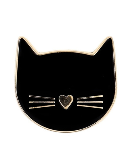 Porte-aiguilles aimanté Bohin - Chat noir