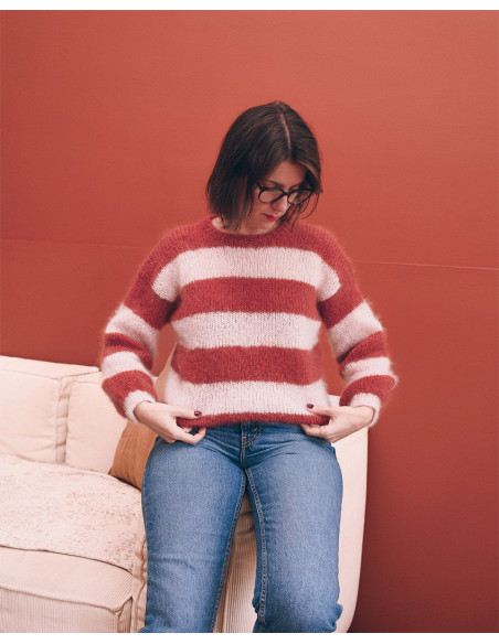 Patron de tricot - Pull Lyvie - Lise Tailor