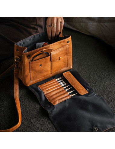 Pochette de rangement pour crochets Muud Fee - Whisky