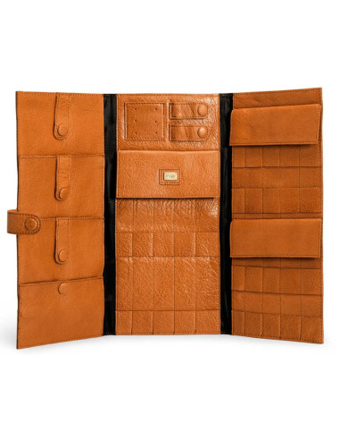 Etui pour aiguilles à tricoter Muud Lucy - Whisky