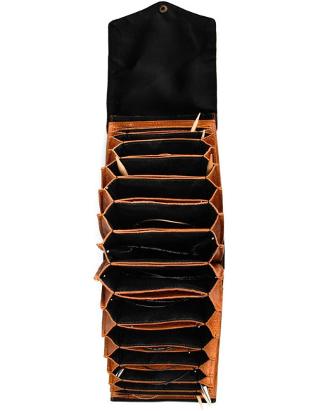 Etui pour aiguilles interchangeables Muud Betina XL - Whisky