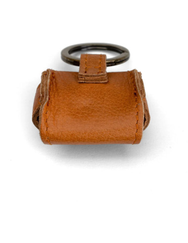 Etui en cuir pour mètre ruban Muud Malmö - Whisky