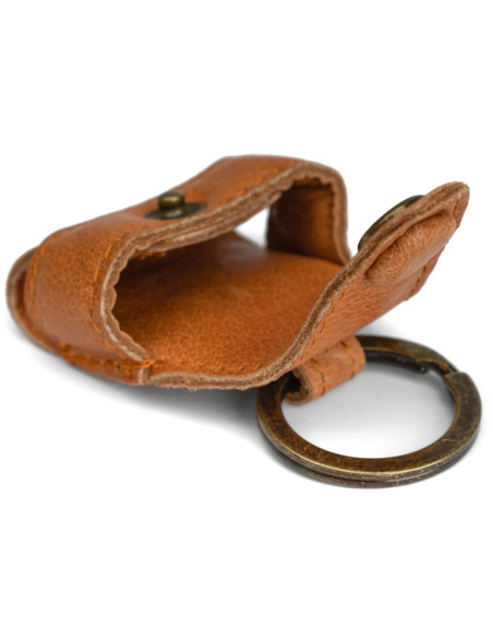 Etui en cuir pour mètre ruban Muud Malmö - Whisky