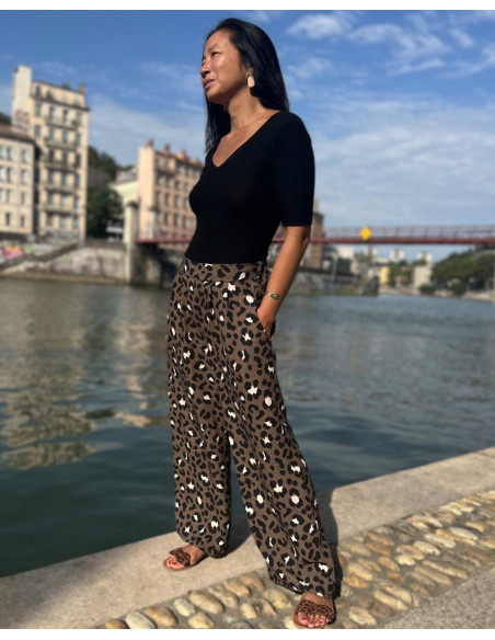 Tissu viscose flammé Mara - My Dress Made