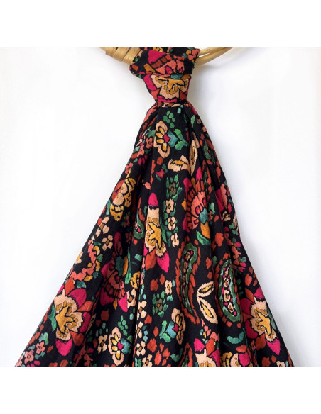 Tissu viscose flammé Bohémian - My Dress Made