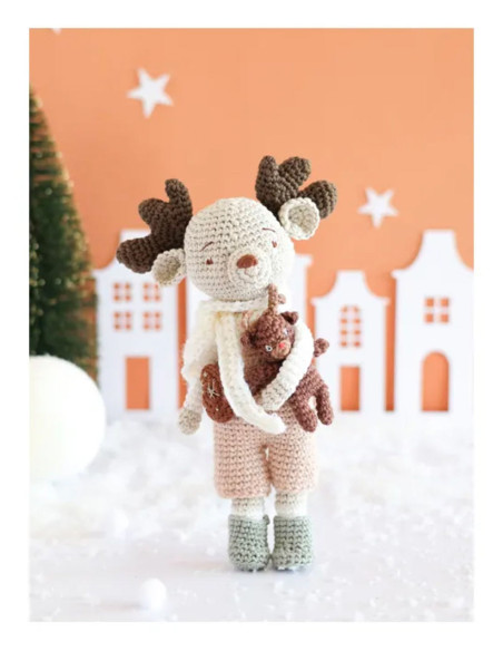 Livre poupées & amigurumis de noël nordique au crochet