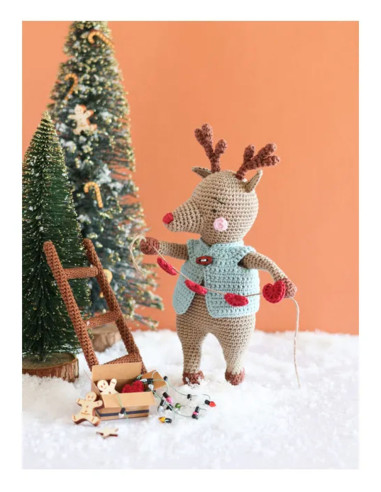 Livre poupées & amigurumis de noël nordique au crochet