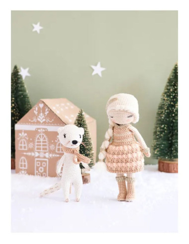 Livre poupées & amigurumis de noël nordique au crochet
