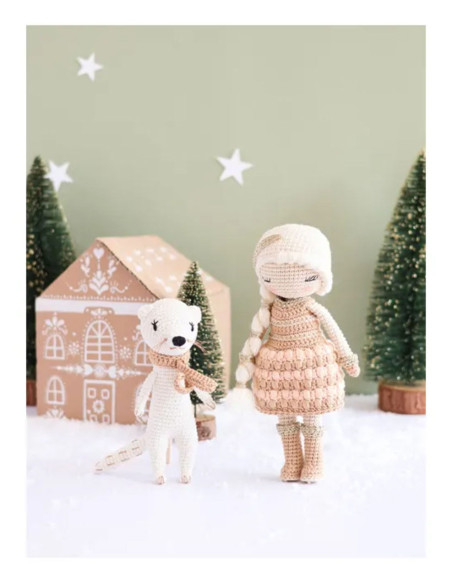 Livre poupées & amigurumis de noël nordique au crochet