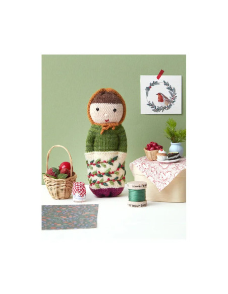 Livre 20 doudous de noël au tricot