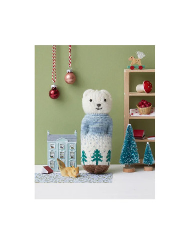 Livre 20 doudous de noël au tricot