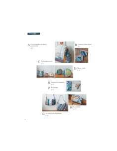 Livre 35 sacs & accessoires en lisières et chutes de tissus 2