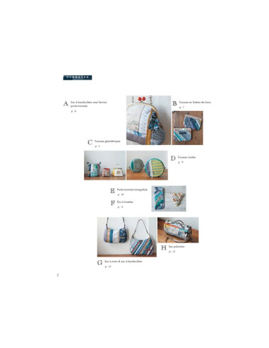 Livre 35 sacs & accessoires en lisières et chutes de tissus