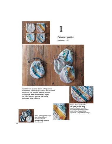 Livre 35 sacs & accessoires en lisières et chutes de tissus