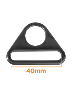 Anneau triangulaire passant 40 mm - Canon de fusil