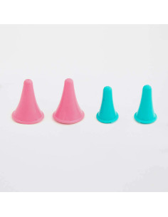Set de 2 bouchons stoppeurs de mailles KnitPro 2