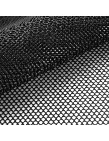 Tissu filet - Noir