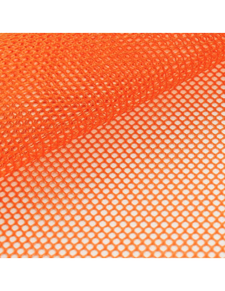Tissu filet - Orange