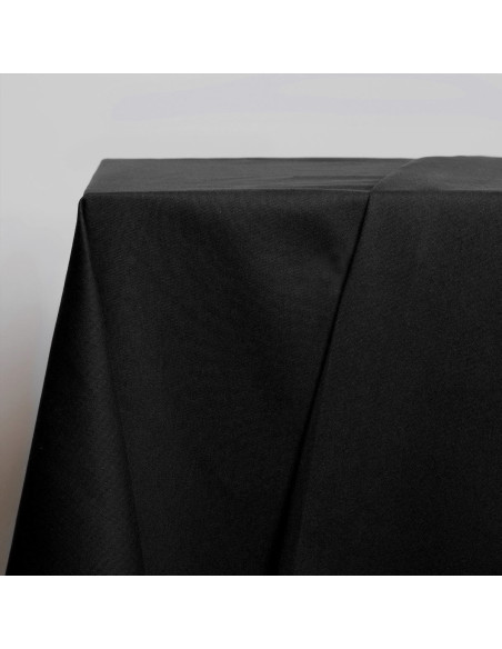 Tissu gabardine de coton light Black - Atelier Brunette