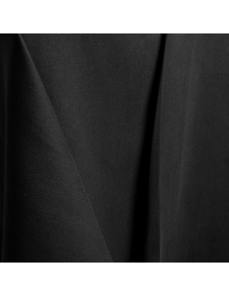 Tissu gabardine de coton light Black - Atelier Brunette