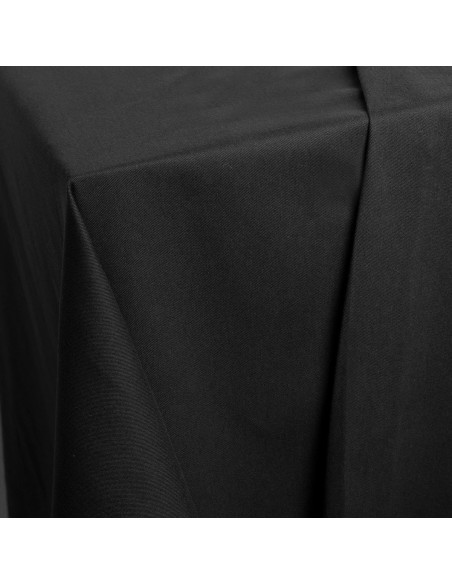 Tissu gabardine de coton light Black - Atelier Brunette