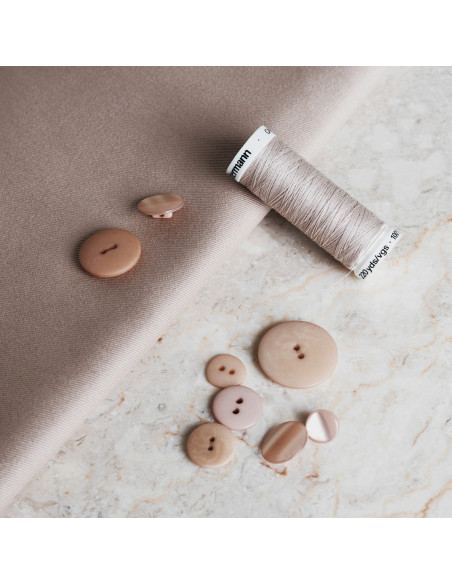 Tissu gabardine de coton light Sandy Sand - Atelier Brunette