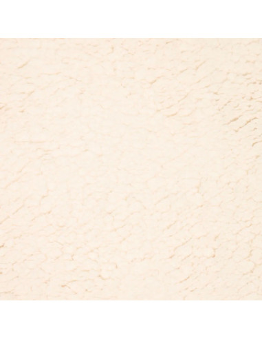 Tissu sherpa - Crème