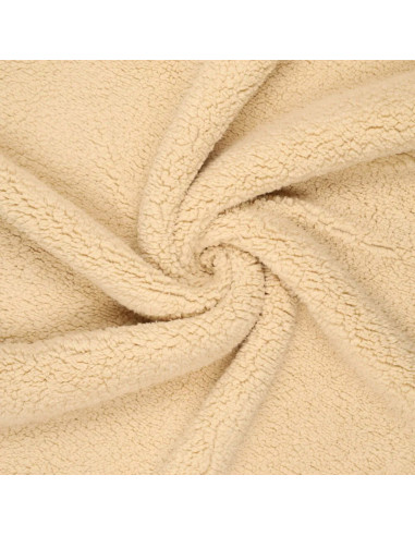 Tissu sherpa - Beige