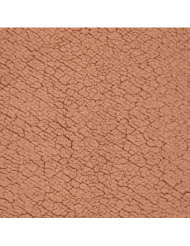 Tissu sherpa - Marron clair