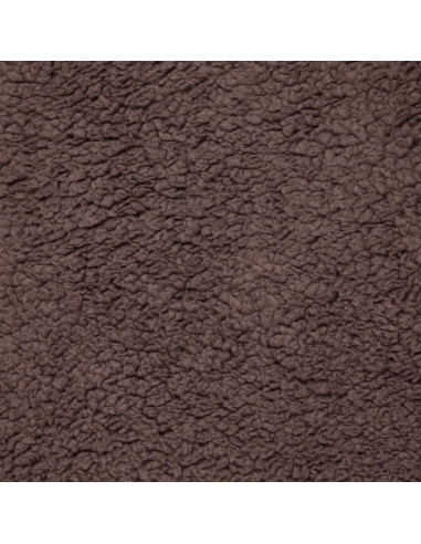 Tissu sherpa - Terre