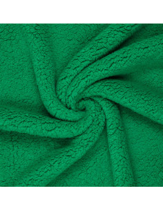 Tissu sherpa - Vert
