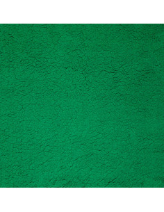 Tissu sherpa - Vert 2