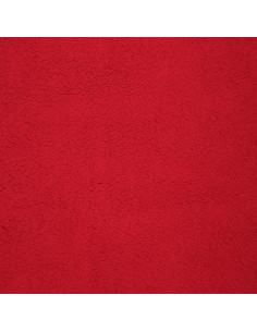 Tissu sherpa - Rouge 2