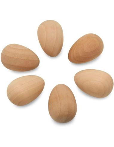 Oeuf à repriser en bois