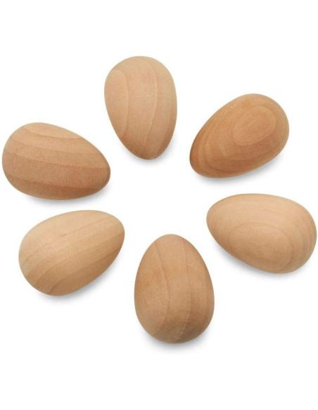 Oeuf à repriser en bois