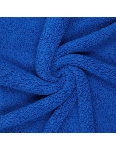 Tissu sherpa - Bleu
