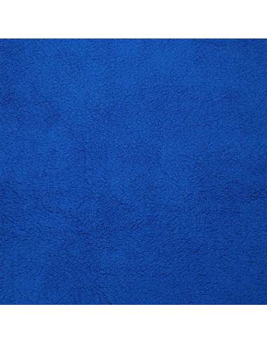Tissu sherpa - Bleu